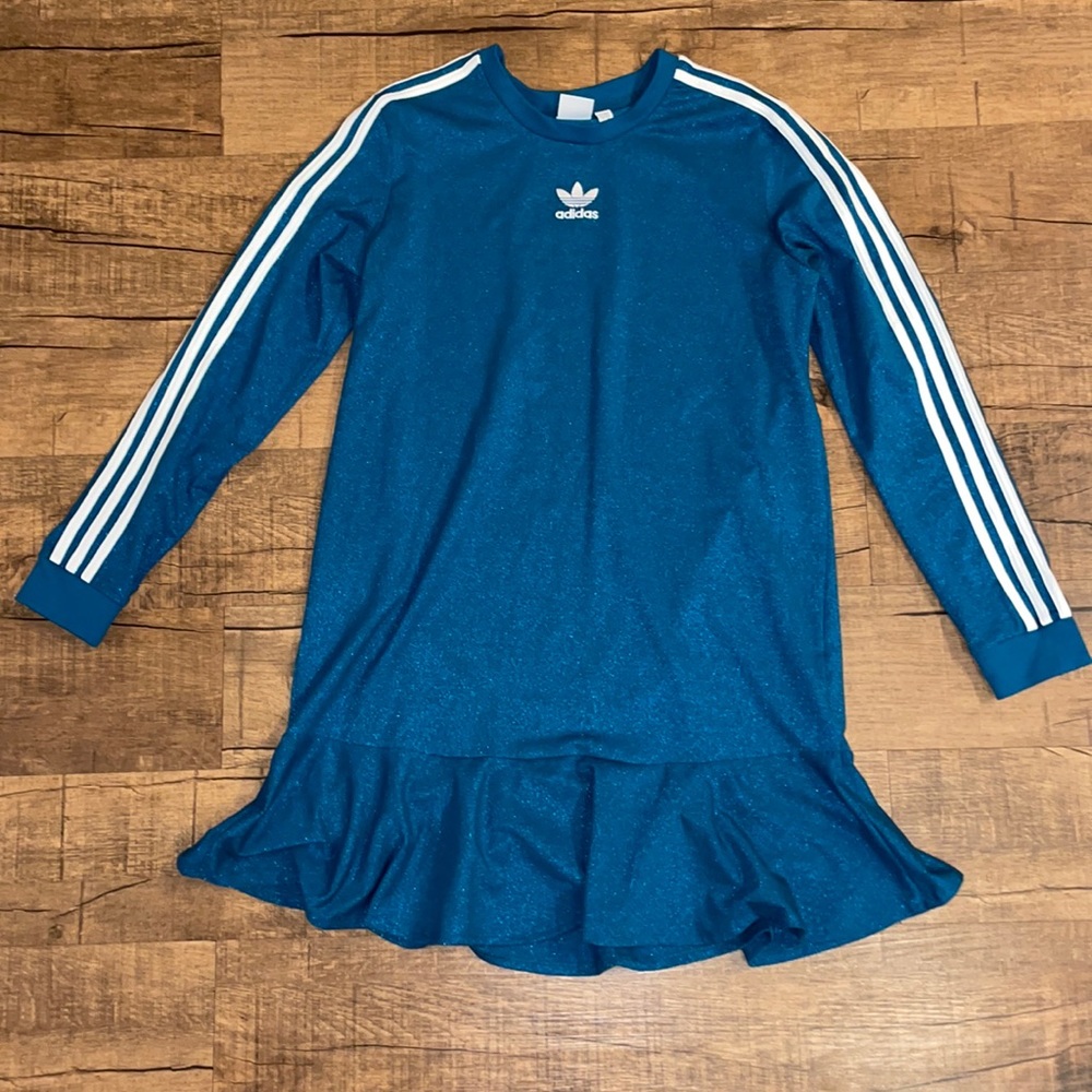 Adidas Sparkle Teal Dress